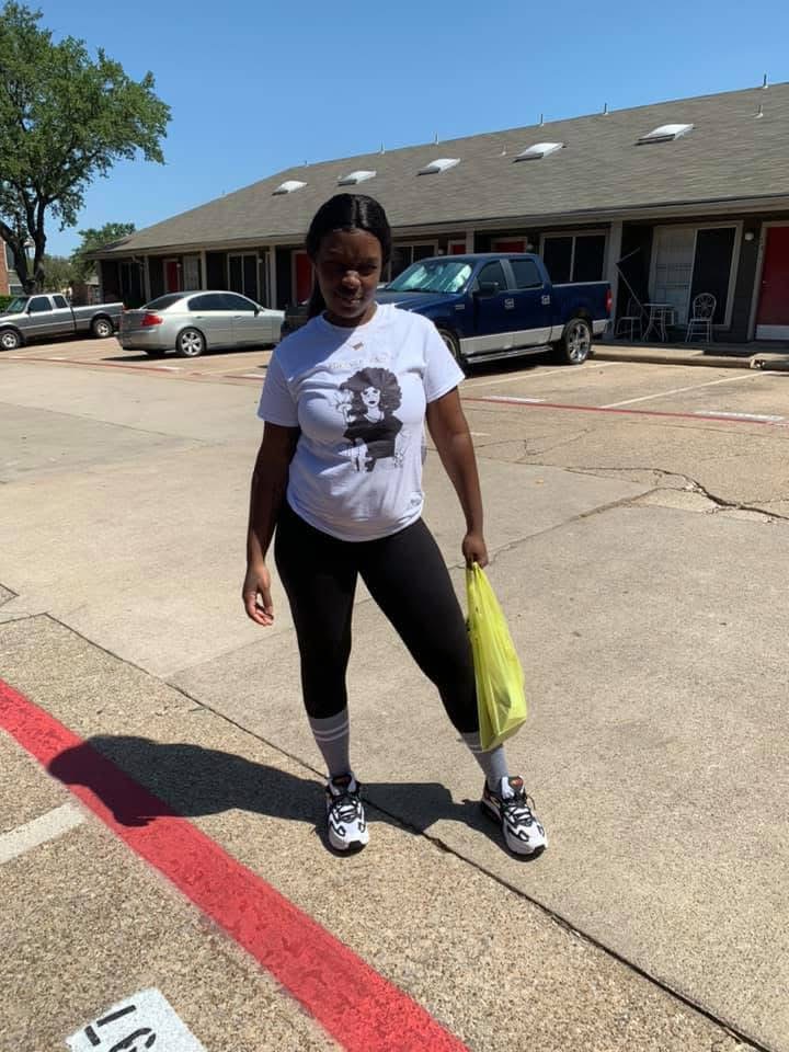 Forever Family team member on site at a DFW apartment job